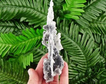 Chalcedony Crystal, Chalcedony Stone, Raw Crystal, Natural Mineral, Crystal Cluster, Healing Crystal, Mineral Specimen S210