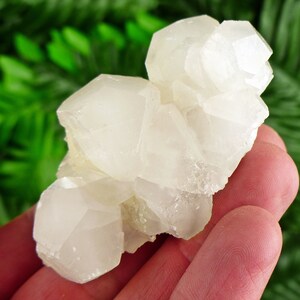 Rare Fluorescent Two Generation Calcite Crystals, Raw Crystal, Natural Mineral, Healing Crystal, Spirituality, Mineral Specimen B2456