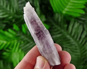 Amethyst Crystal Point, Purple Crystal, Raw Mineral, Raw Crystals, Healing Crystal, Mineral Specimen, Crystal Cluster B91