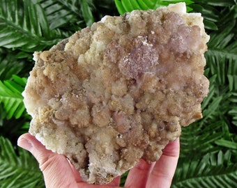 Rare Chalcedony with Amethyst, Raw Crystals, Natural Mineral, Raw Crystals, Healing Crystals and Stones B415