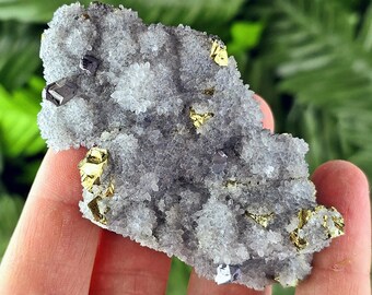 素晴らしい閃亜鉛鉱、黄銅鉱、水晶、原石、天然鉱物、ヒーリング