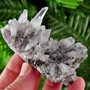 Rare Amethyst from Chala Mine, Bulgaria, Raw Crystal, Natural Mineral, Healing Crystal, Mineral Specimen B3883