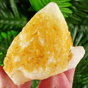 Amazing Milky Quartz with Iron Oxide, Raw Crystal, Natural Mineral, Healing Crystal, Mineral Specimen B3810
