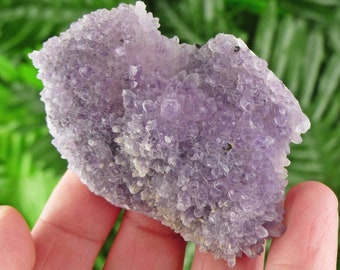 Amethyst Crystal, Purple Crystal, Raw Mineral, Raw Crystals, Healing Crystal, Mineral Specimen, Crystal Cluster B1961