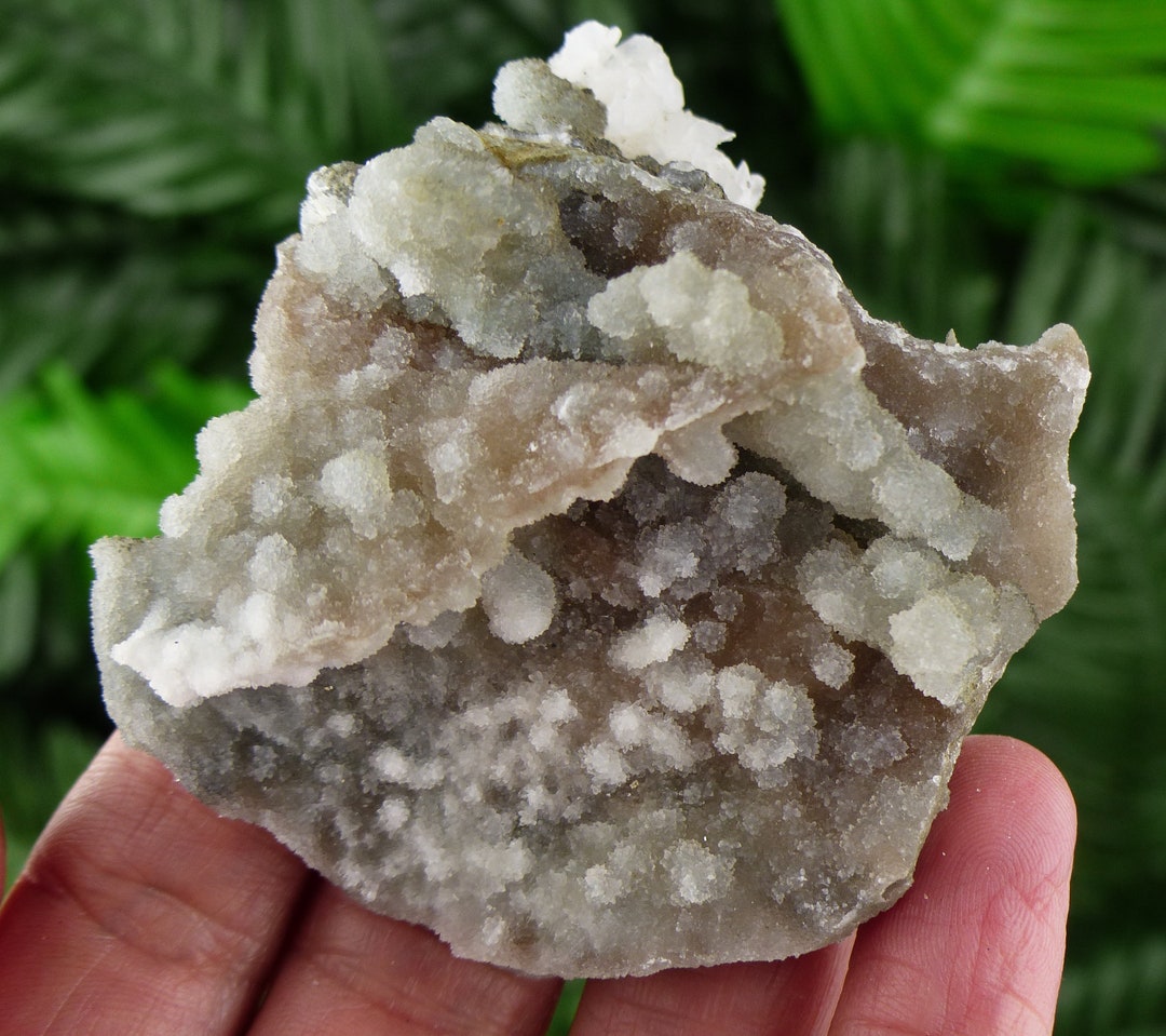 Rare Crystyals Rare Chalcedony With Chlorite Crystal, Mineral, Natural Crystal, Raw ...