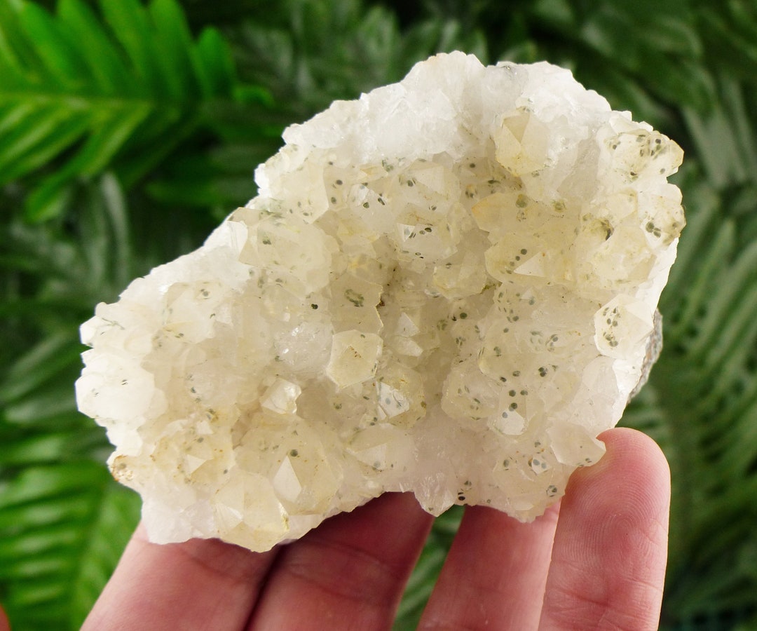 Quartz With Chlorite Yellow Crystal Quartz Crystal Chlorite Crystal