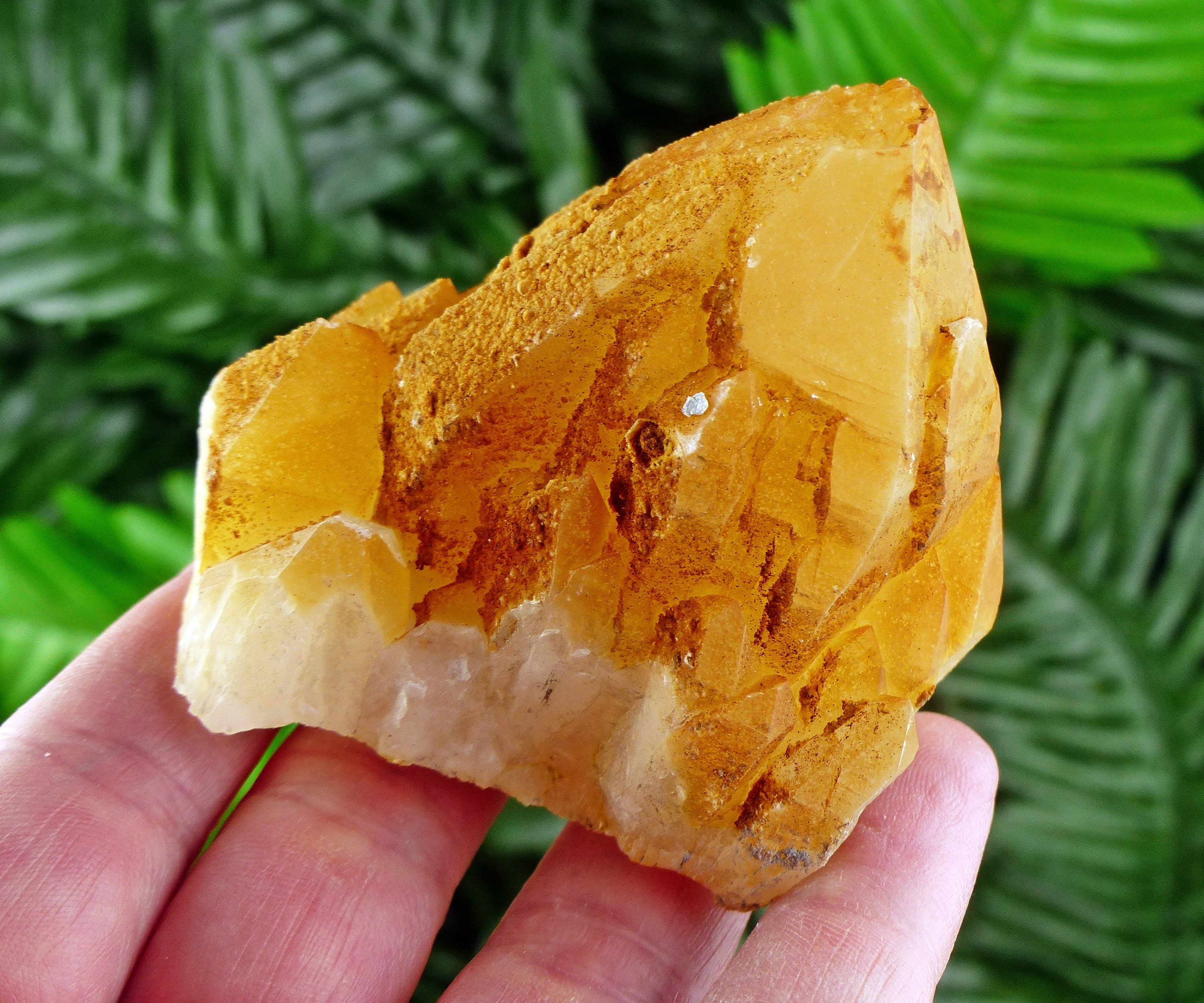 画材 Iron Quartz Genuine Quartz With Iron Oxide, Quartz Crystal, Mineral, Natural