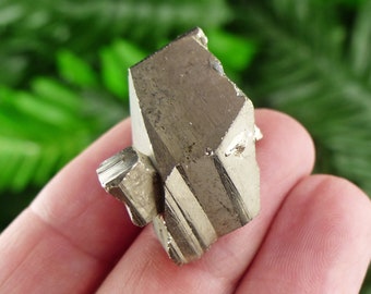 Pyrite, Pyrite Cubes, Shiny Pyrite, Pyrite Crystal, Pyrite Mineral, Fool's Gold Cluster, Natural Crystal, Mineral Stone B844