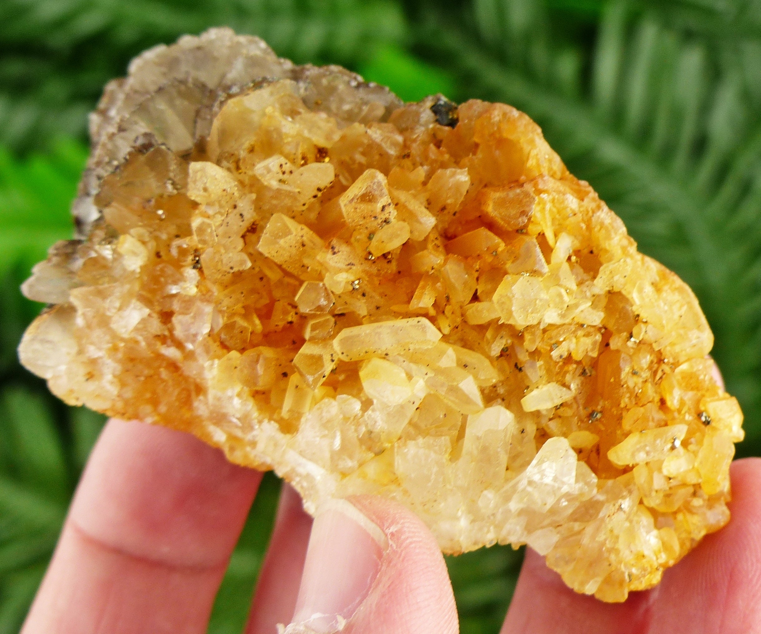 画材 Iron Quartz Genuine Amazing Quartz With Iron Oxide, Raw Crystal, Natural Mineral