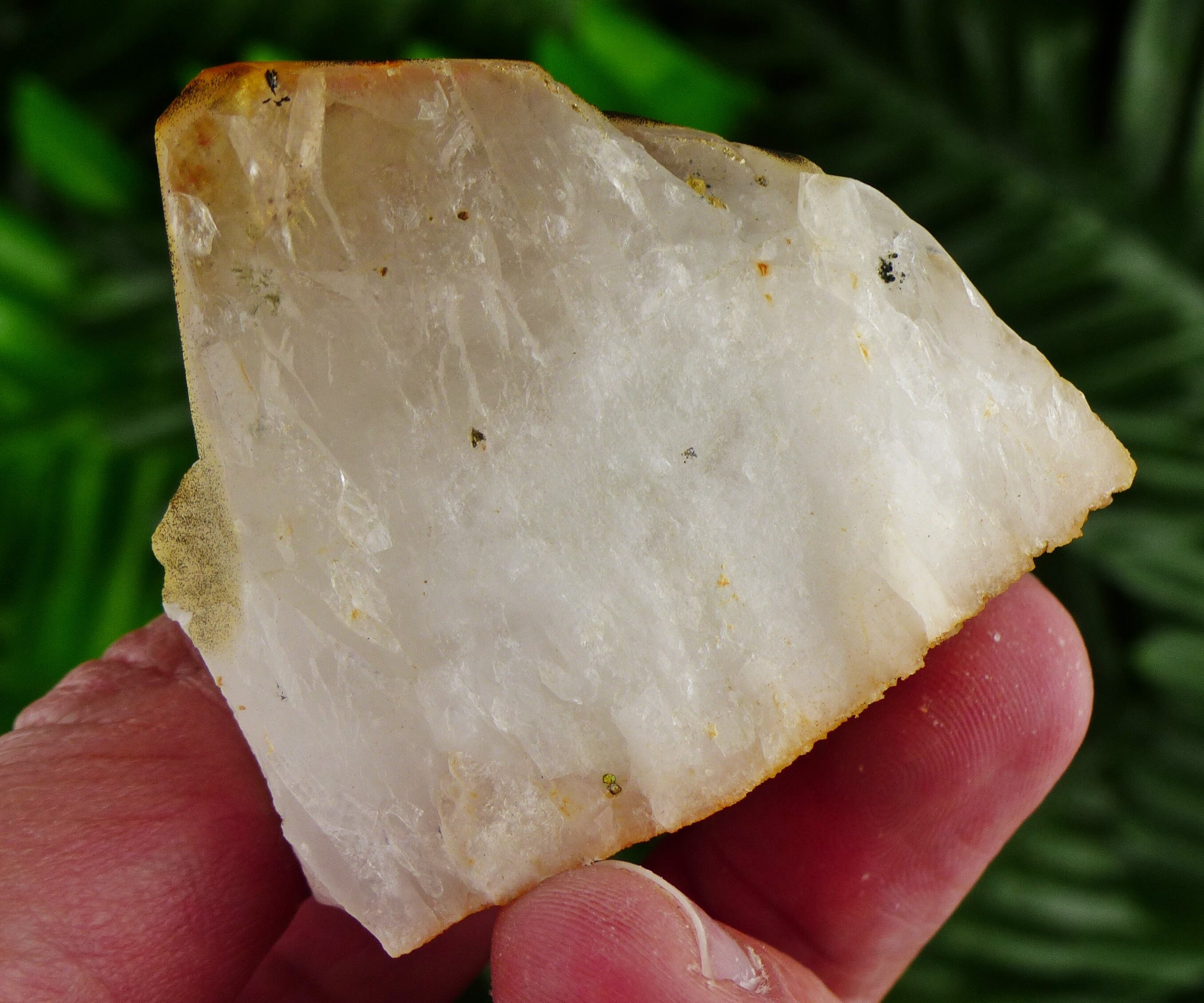 画材 Iron Quartz Genuine Quartz With Iron Oxide, Raw Crystal, Natural Mineral, Healing