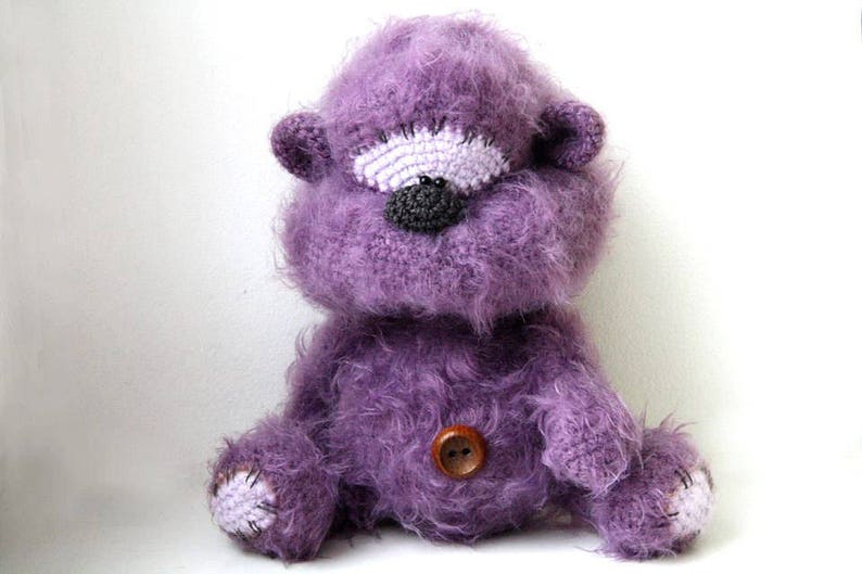 Crochet Fizzy Moon Baby Bear
