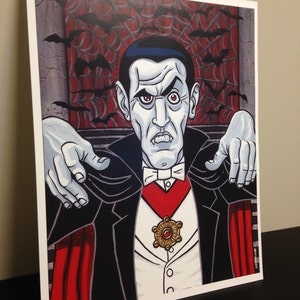 8&quot; x 10&quot; Count Dracula Print FREE SHIPPING!