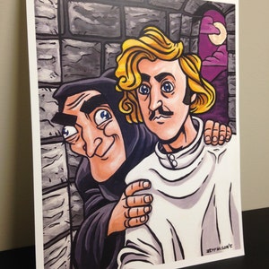 8&quot; X 10&quot; Young Frankenstein Print FREE SHIPPING!
