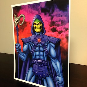 11&quot; x 14&quot; Skeletor print (Free Shipping)