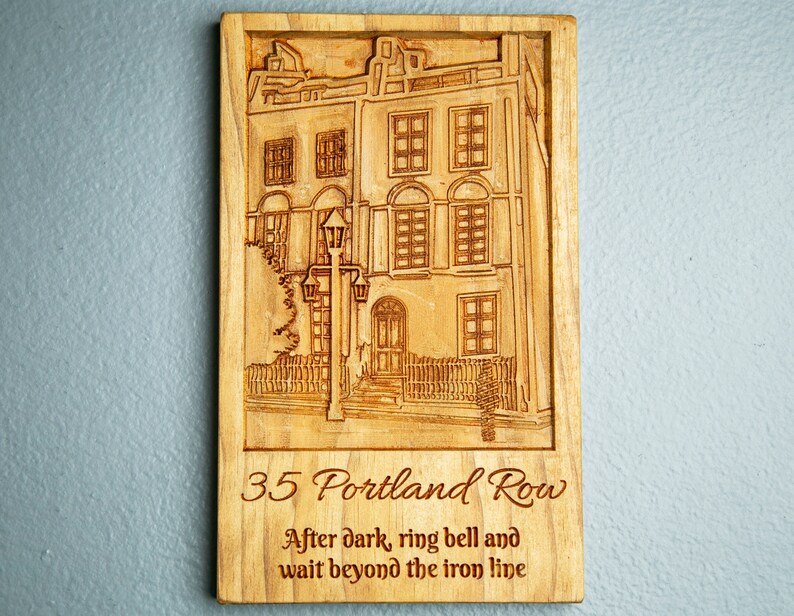 35 Portland Row Lockwood & Co. Carved Wooden Geeky Travel Etsy
