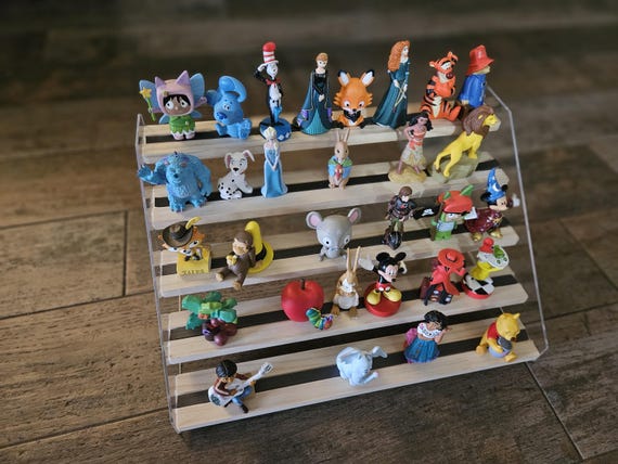 Customizable Tonie Shelf - Up to 60 Tonies - 5 tiered magnetic display shelf