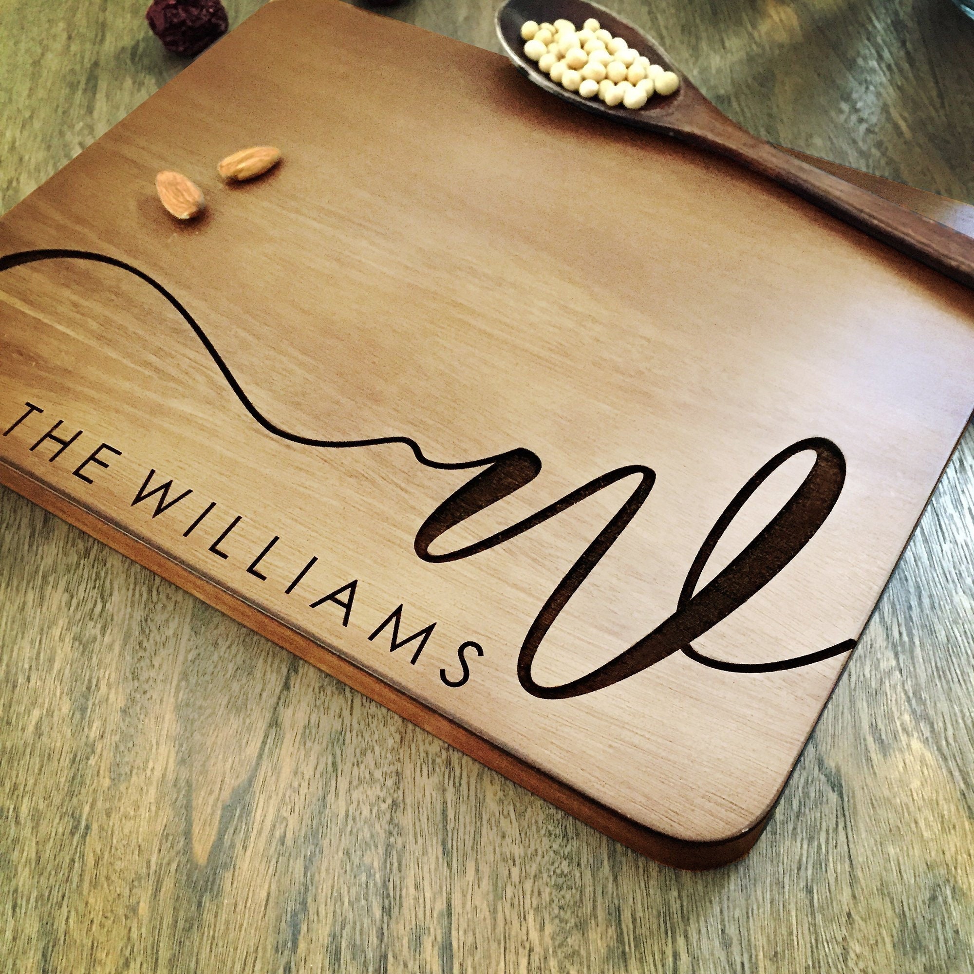Personalized Cutting Board Personalized Custom Cutting Board Etsy