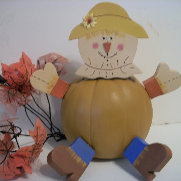 CLEARANCE Halloween Scarecrow Pumpkin Pokes Kit