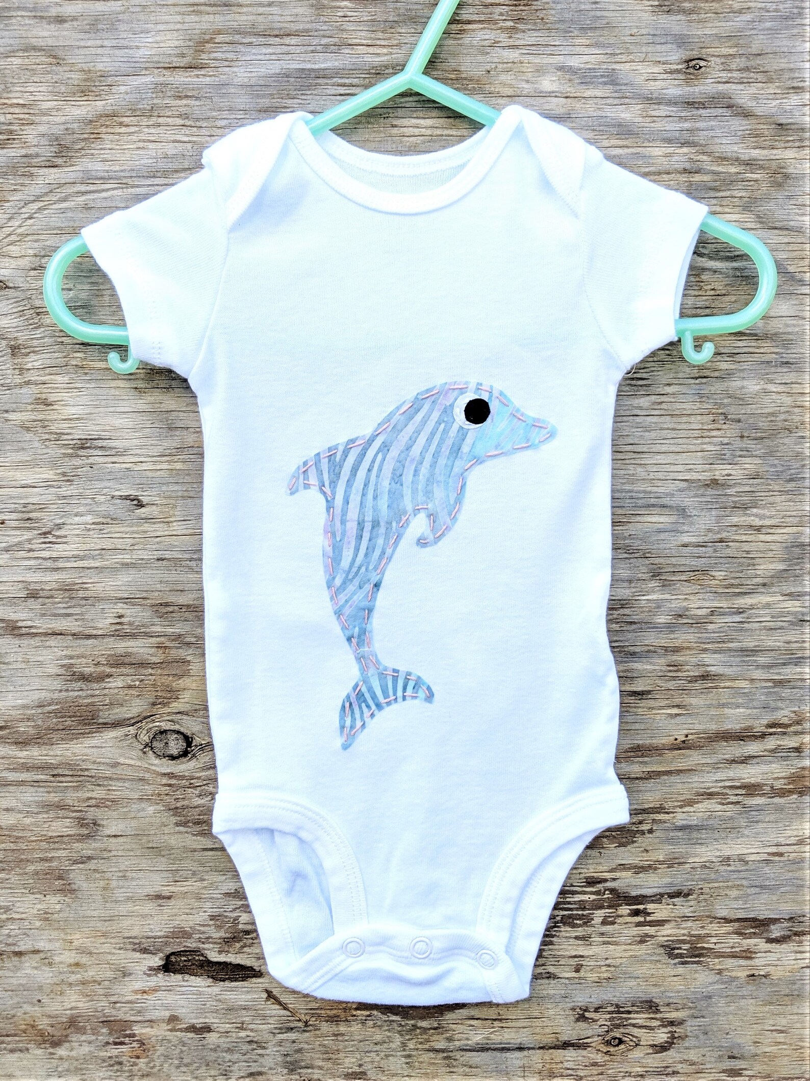 Dolphin Onesie Bodysuit Baby Boy Girl - Etsy