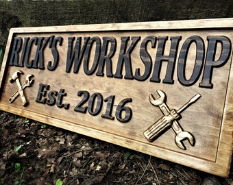 garage sign etsy