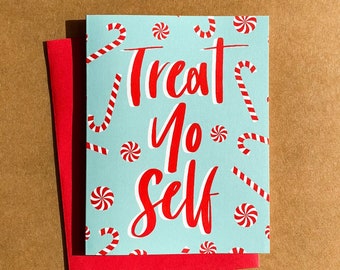 Treat Yo Self - Card Set With Gift Card Slits