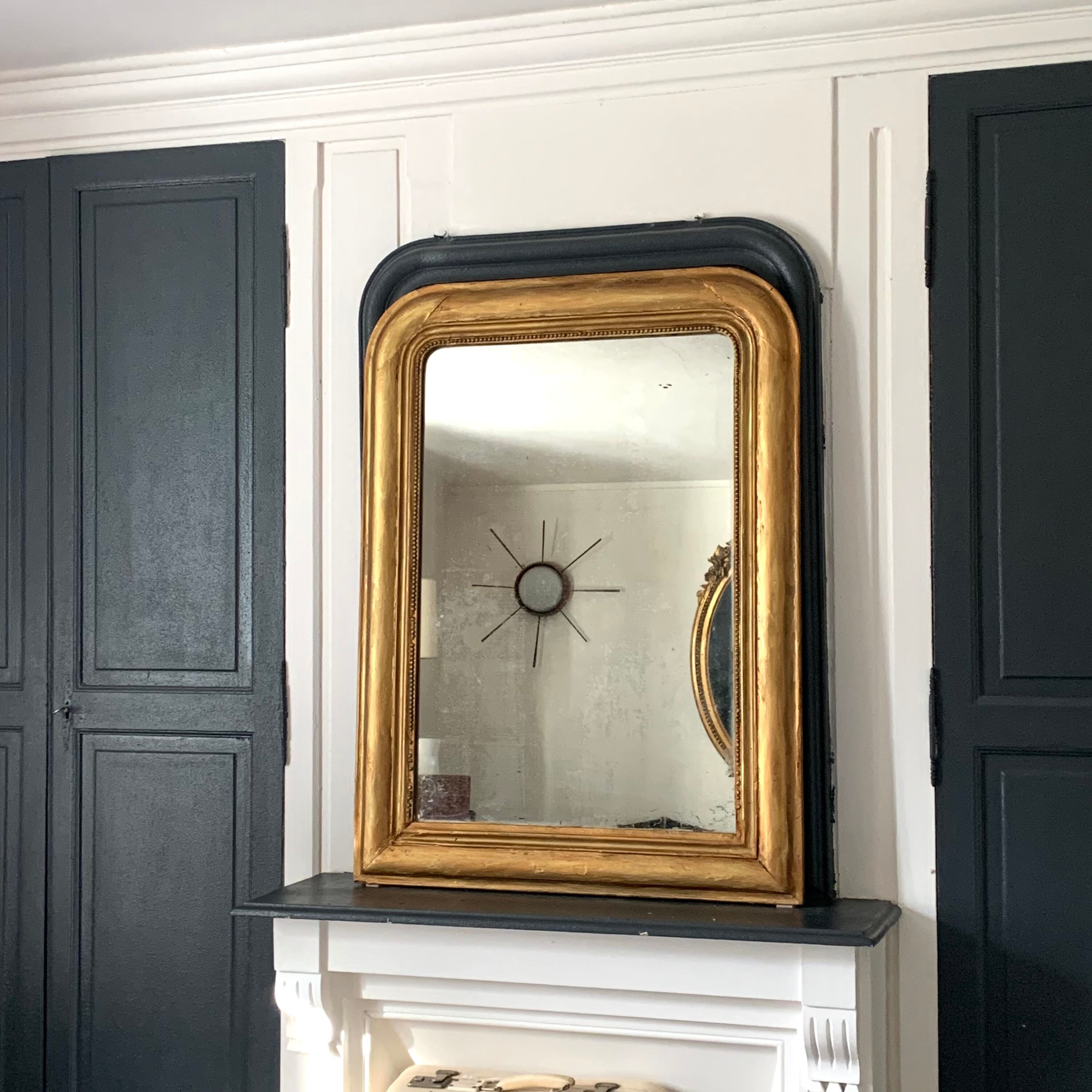 Miroir Cheminée Trumeau