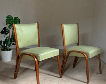 Chaises Steiner vintage - chaises bow wood