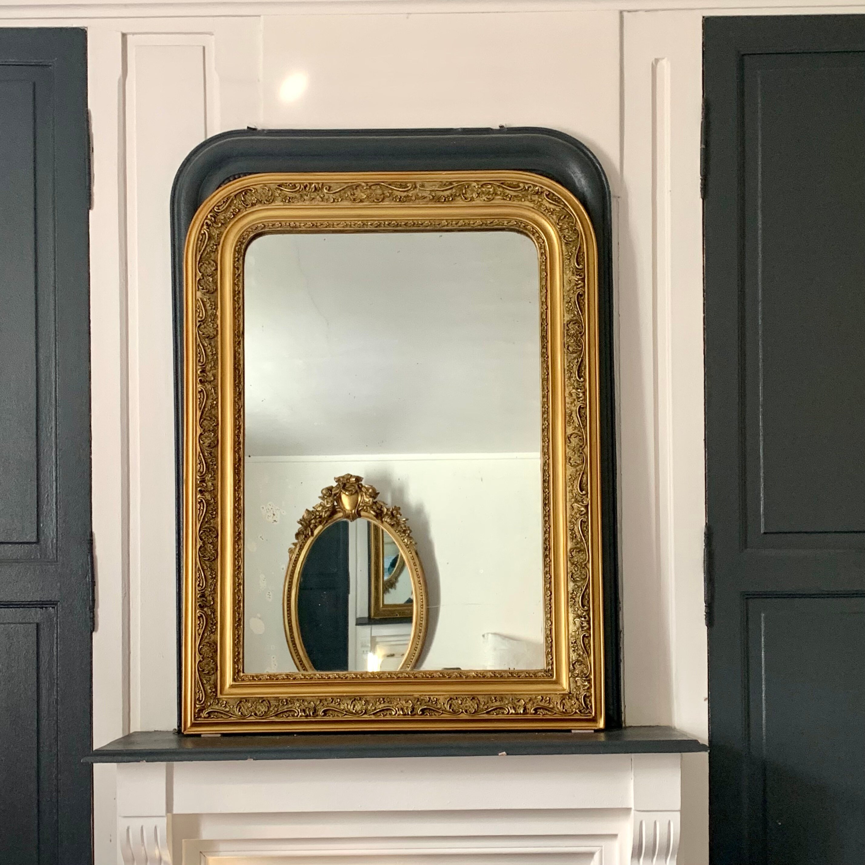Miroir Cheminée Trumeau