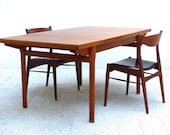Table Scandinavian vintage teak