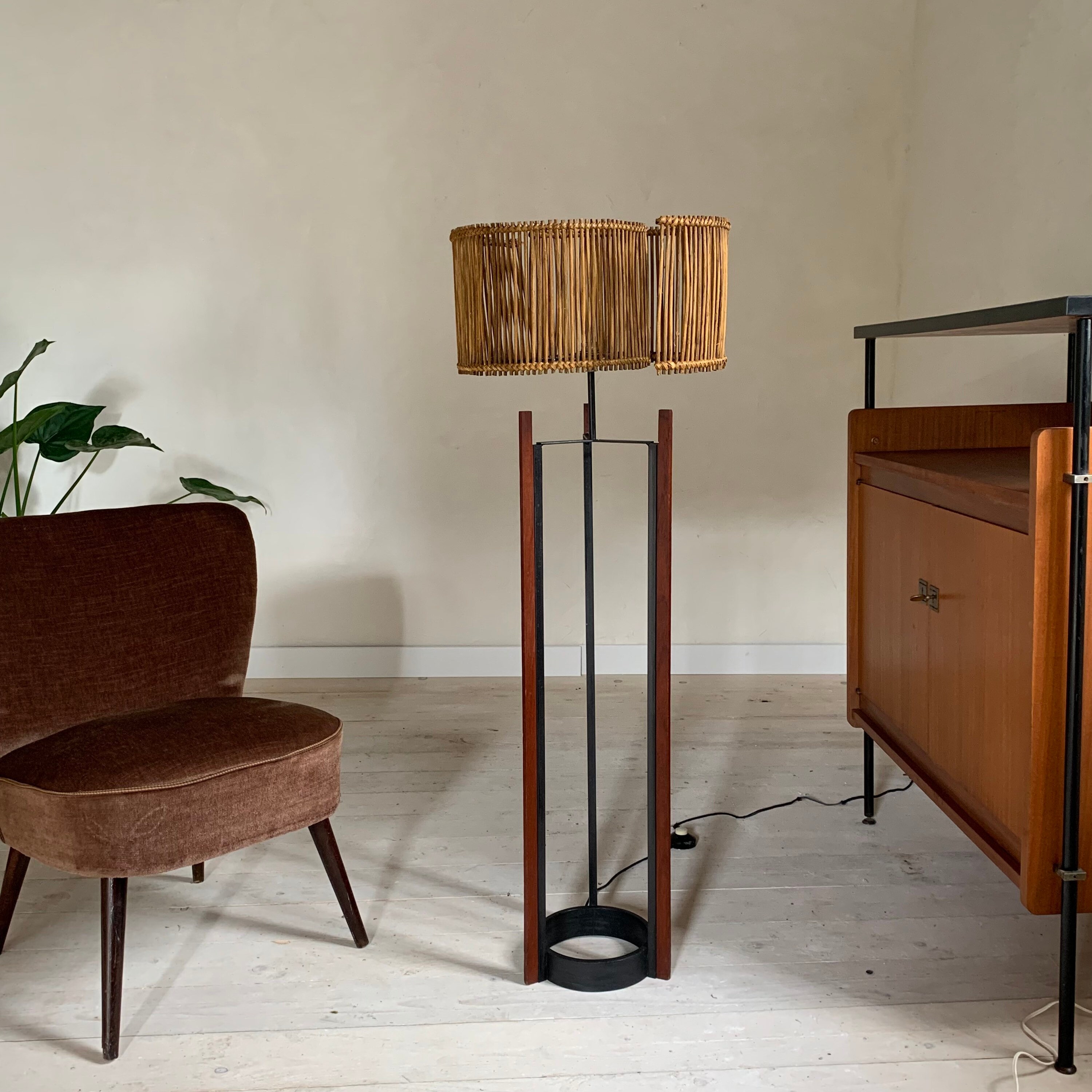 lampadaire Vintage Métal