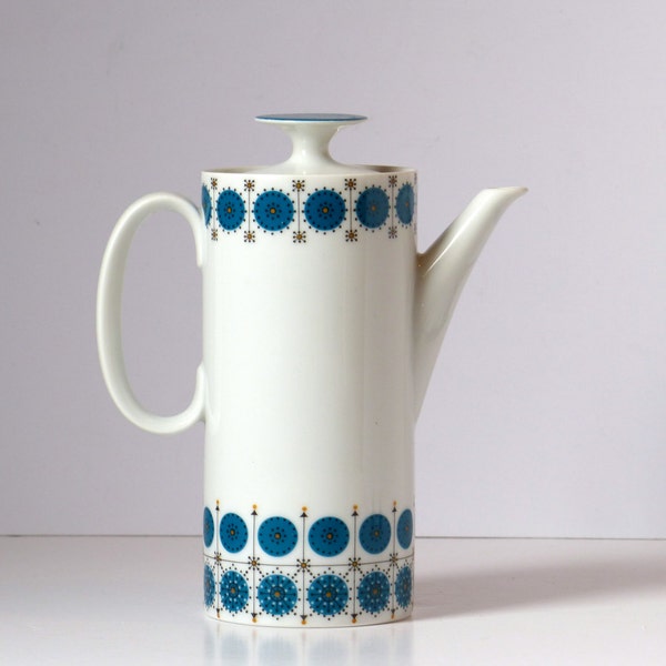 Coffee maker or carafe (blue) style vintage Scandinavian