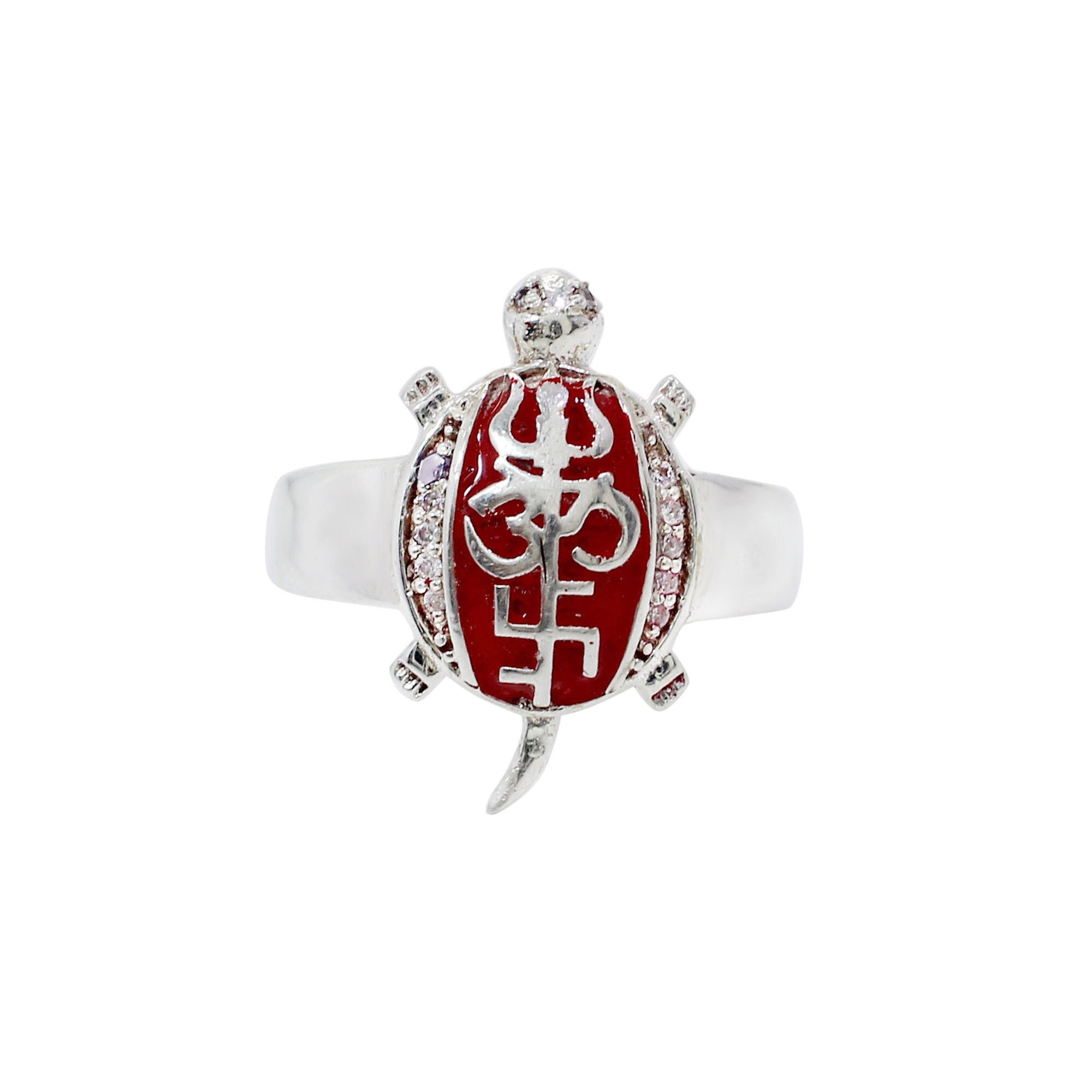 Buy Silver and Diamond Swastik Bracelet Online in India at Best Price -  Jewelslane