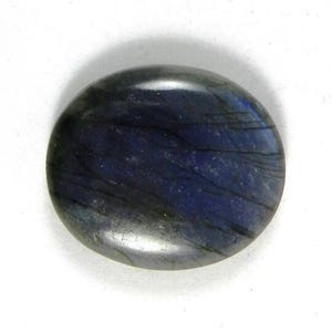Natural madagascar labradorite blue fire 40 x 32 mm oval cabochon semi precious stone calibrated smooth AAA quality loose gemstone