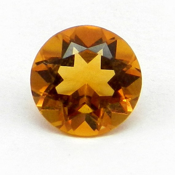 Buy November Birthstone Natural Madeira Citrine Mm Round Cut
