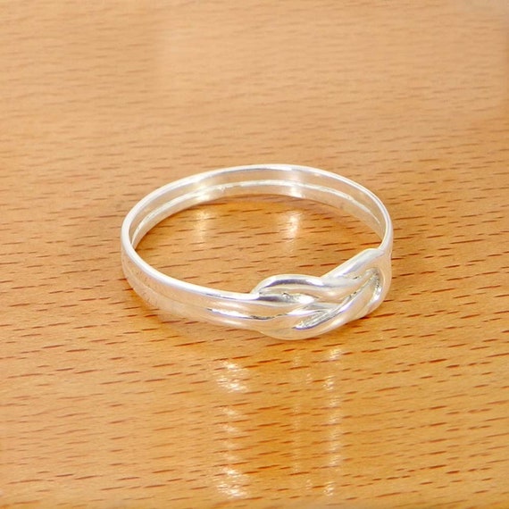 Nautical knot best sale ring