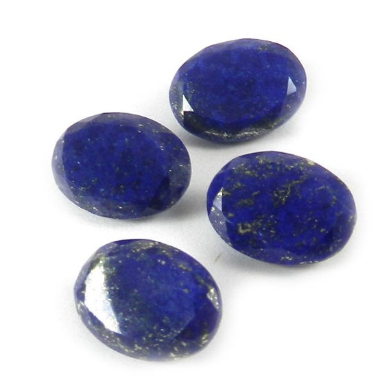 Natural Lapis Lazuli 18 X 13 Mm Oval Cut Semi Precious Stone
