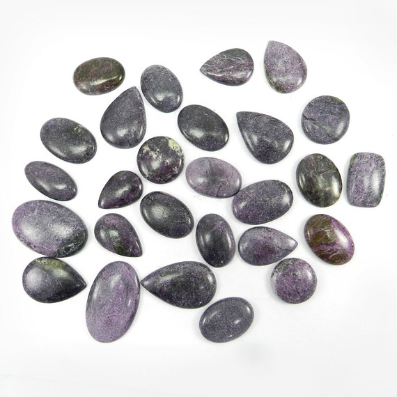 Sterling Silver Purpurite Freeform Pendants Sterling Silver Purpurite Freeform Pendants