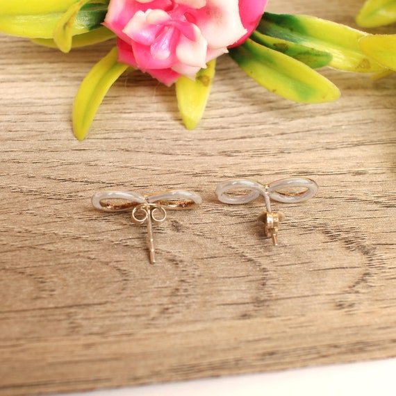Infinity Post Stud Earrings Polished Sterling Silver Infinity Post Stud Earrings Polished Sterling Silver