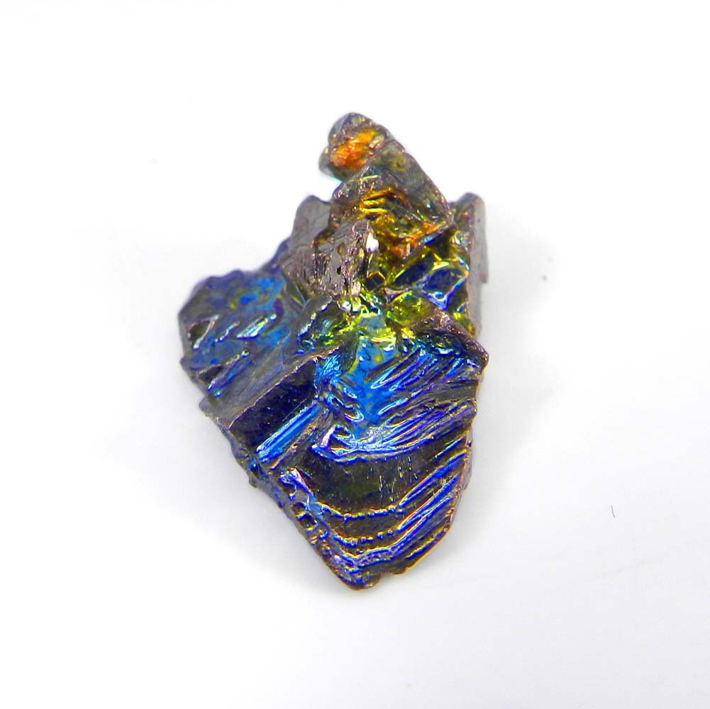 Bismuth Crystal Rainbow Bismuth Metaphysical Geometric Healing Crystal  Chakras Lab Grown Uneven 25 X 20 Mm Bismuth Element Loose Gemstone - Etsy