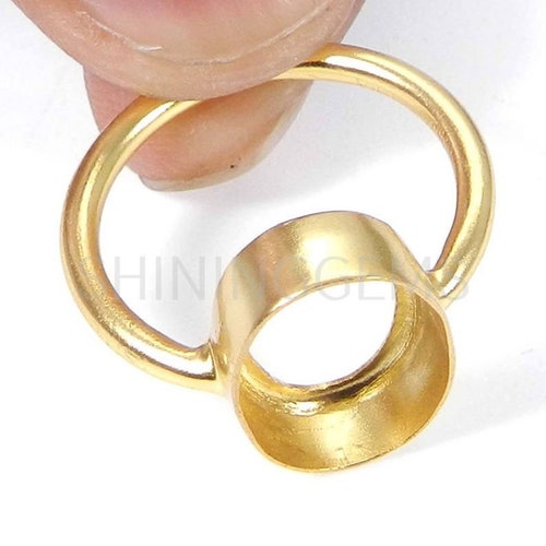 925 Sterling Silver Pendant Collet 6 X 4 Mm to 32 X 23 Mm Oval Etsy