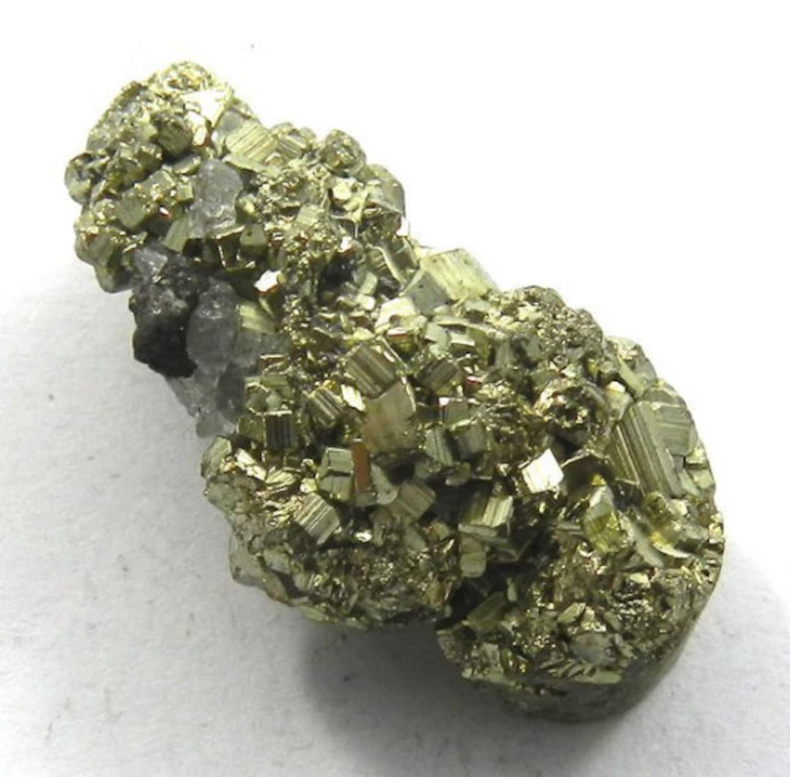 Natural Golden Pyrite Druzy Rare Fool's Gold Rough 24 X 16 Etsy