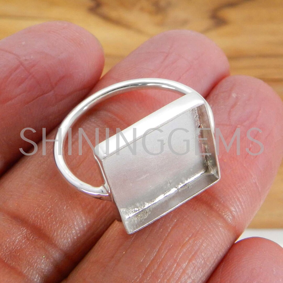 Bezel pusher - échoppe carrée 5 mm pour sertir pierres et cabochons x1