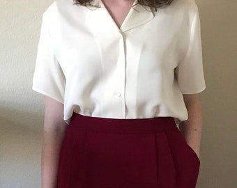 Berry Profesh Pencil Skirt