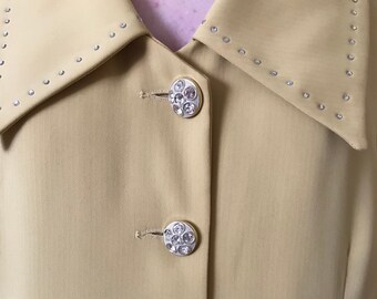 Bling Bling Short Sleeve Blazer