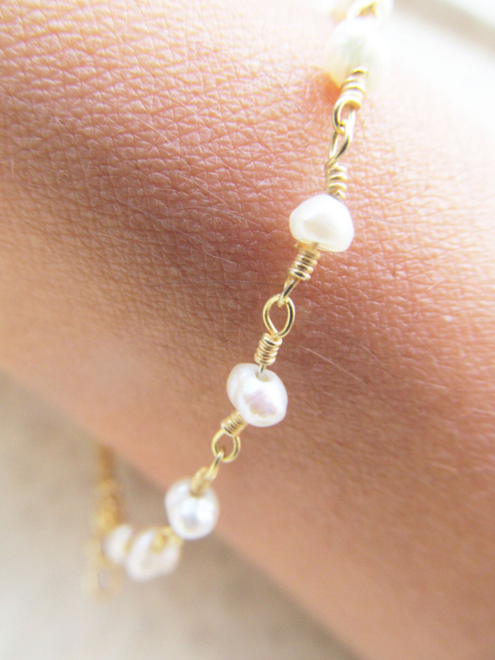 Pearl bracelet dainty pearl bracelet dainty bracelet Etsy
