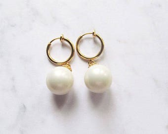 clip on pearl earrings, clip on wedding earrings, cliponearrings, pearl clip earrings, earrings for non pierced ears, non pierced earrings