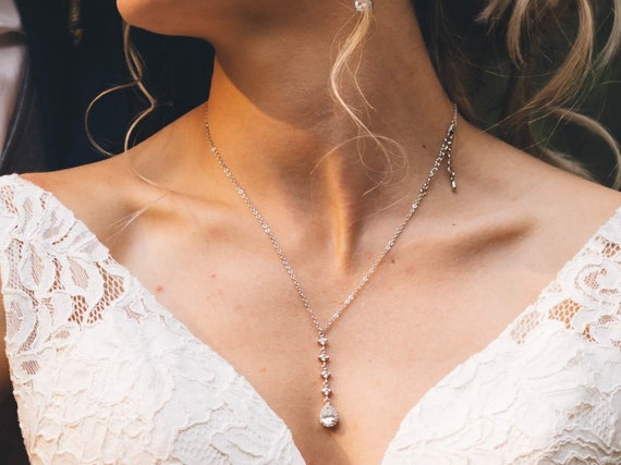 Bridal y necklace sale