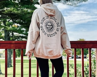 God is Good Christian Hoodie: Trendy Faith Sweatshirt