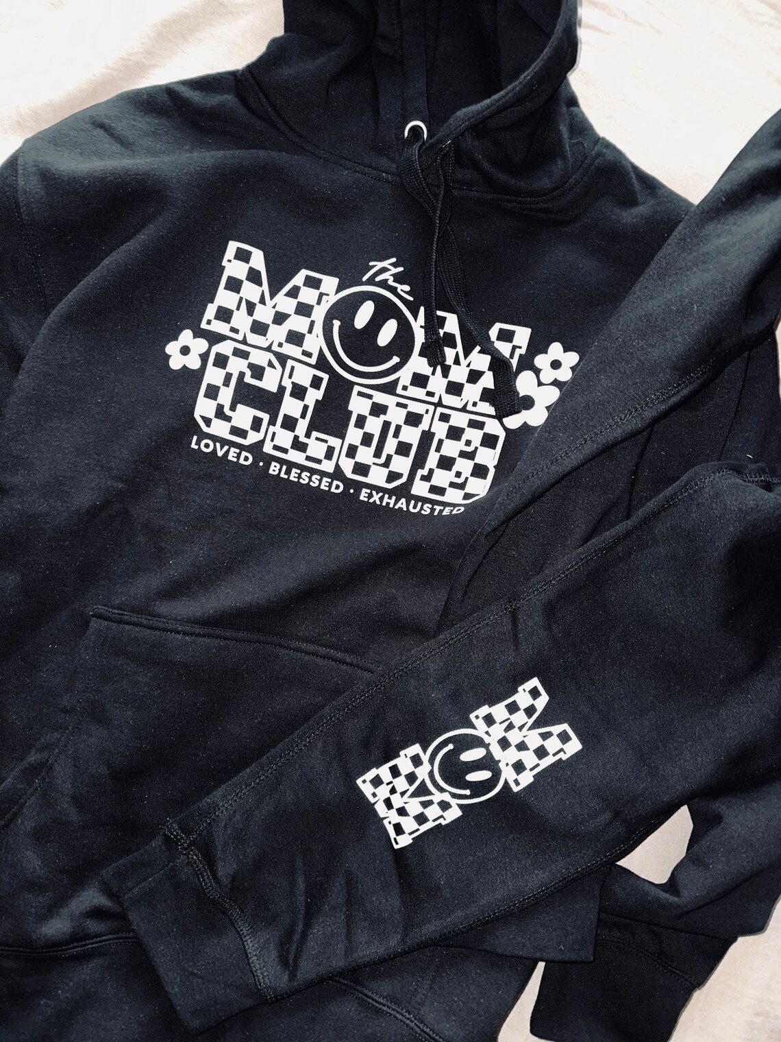 Mom's Pawtner Unisex Hoodie main image 1