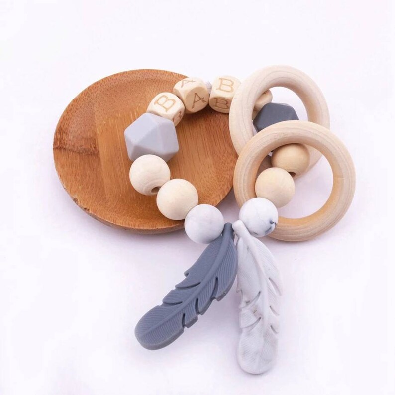 personalised baby teether
